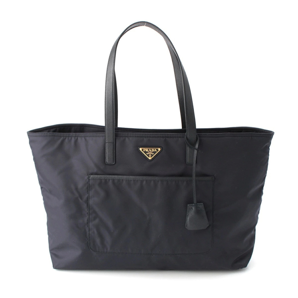 Prada Re Edition Re Saffiano Tote Bag Navy Blue TU